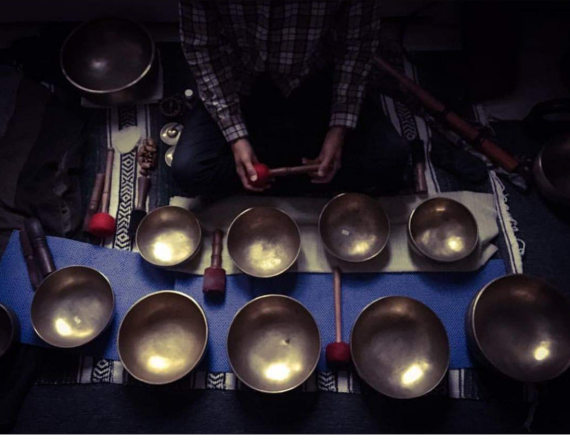 sound healing.